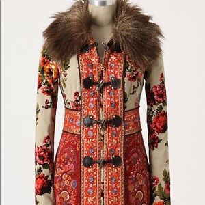 RARE Anthropology Elevenses Karelia Coat size 0